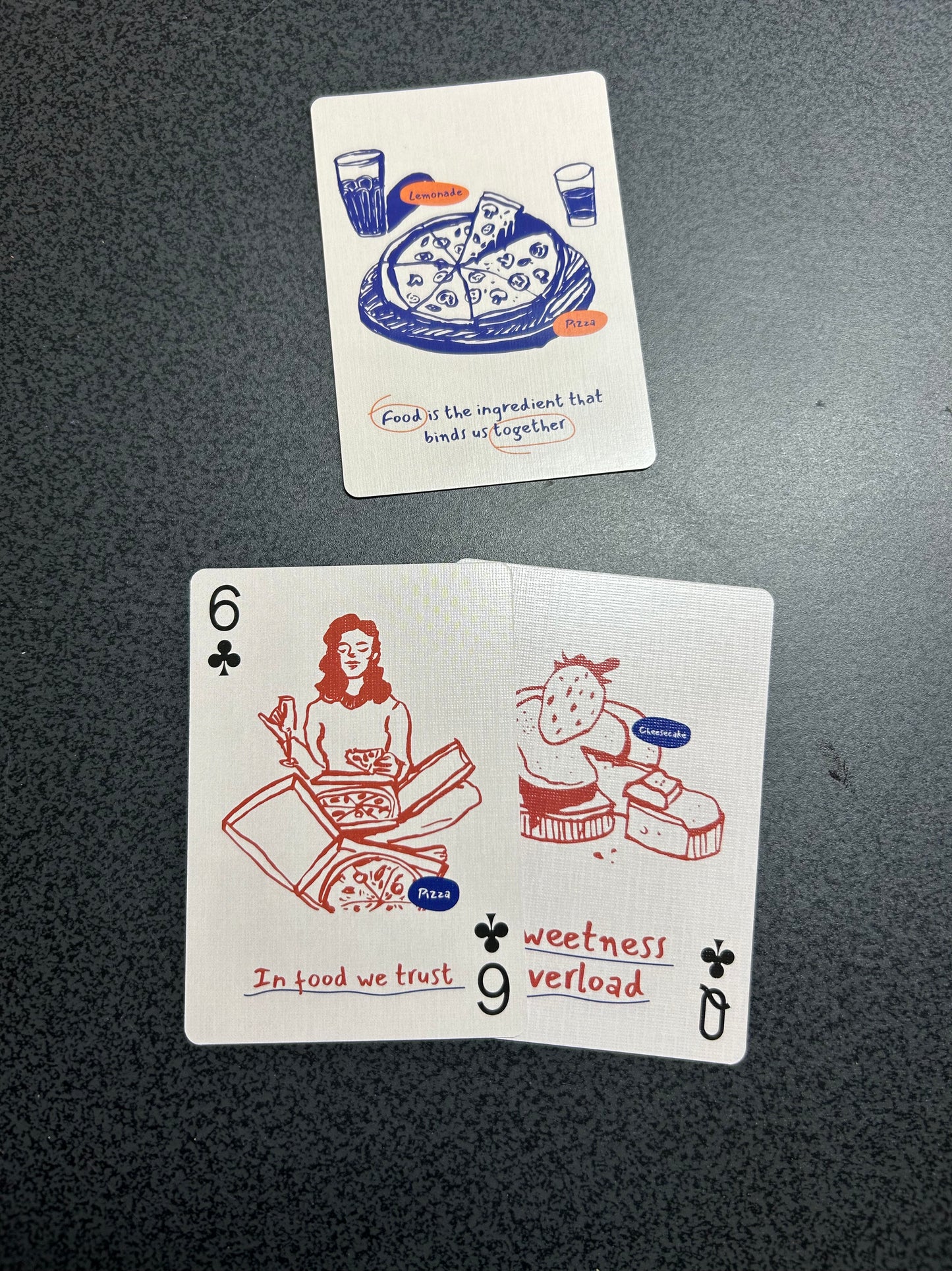 2 Random Pulled Playing Cards
