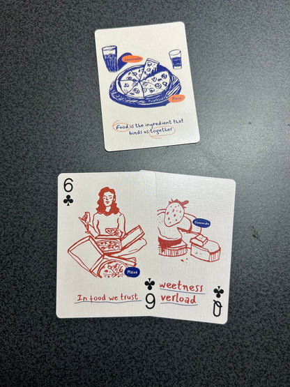2 Random Pulled Playing Cards