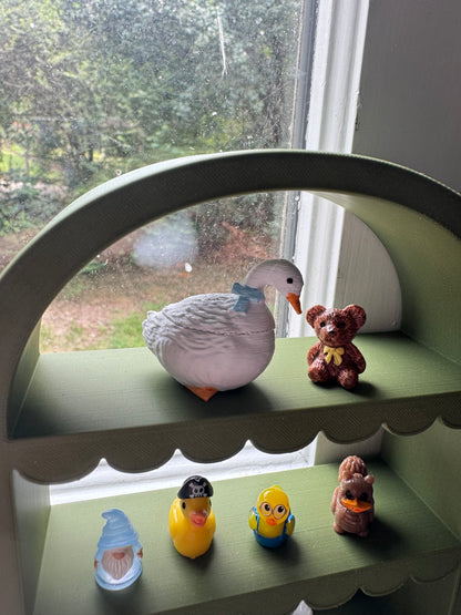 Miniature Goose Cookie Jar