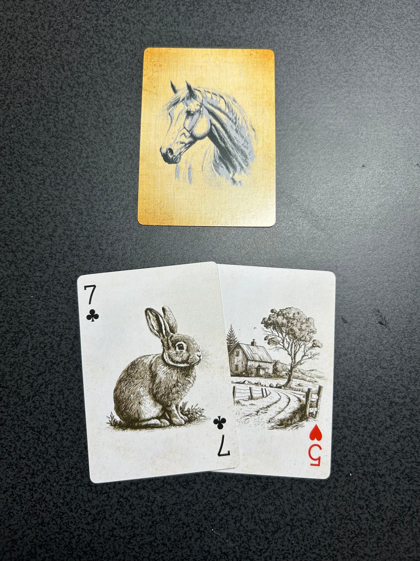 2 Random Pulled Playing Cards