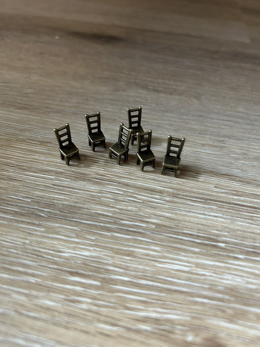 Tiny Brass Chair