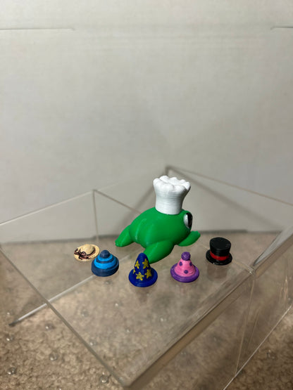 Frog with Changeable Hats