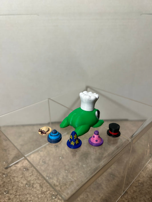 Frog with Changeable Hats