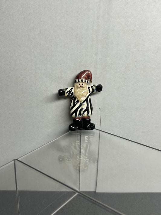 Vintage Funky Santa Pin