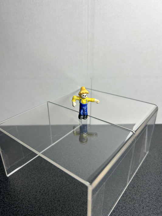 Tiny Porcelain Scarecrow