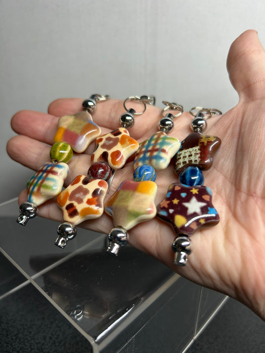 Chunky Star Keychain