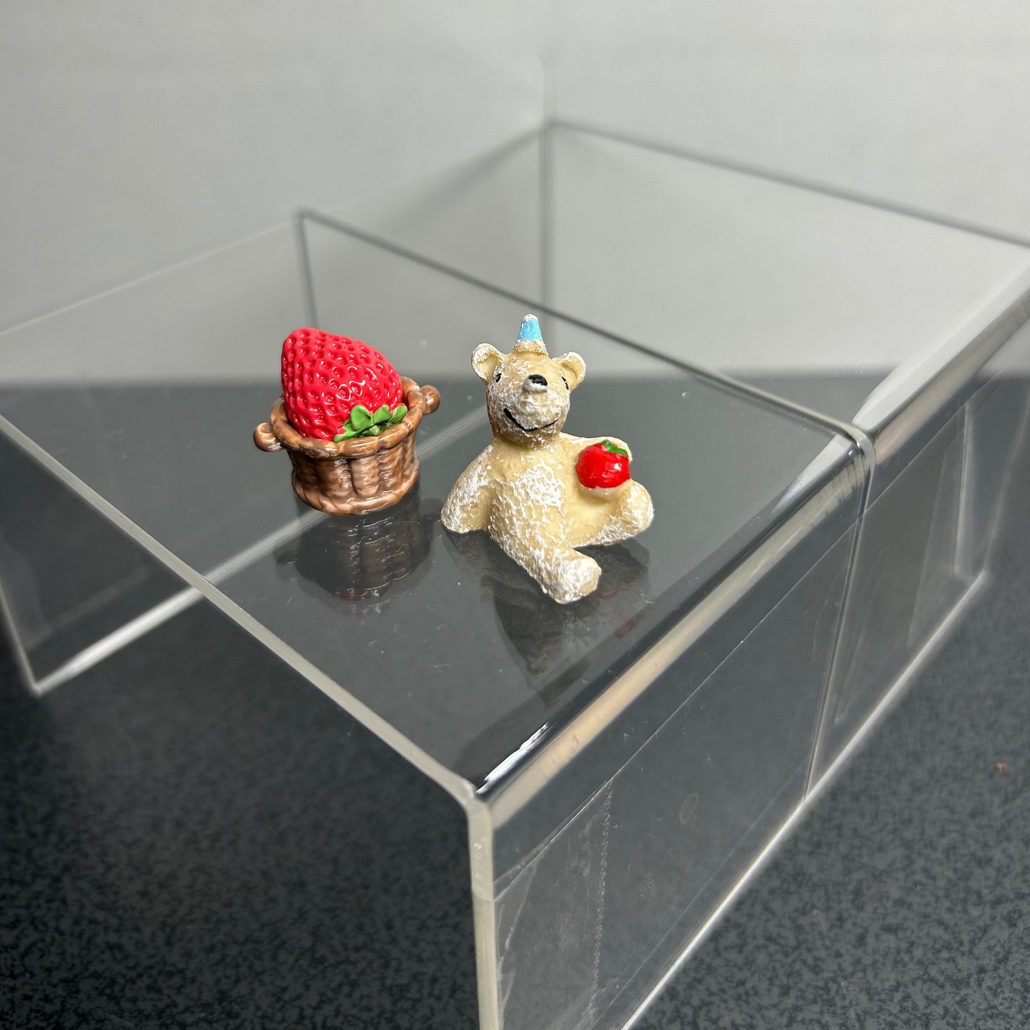Tiny Bear with Strawberry