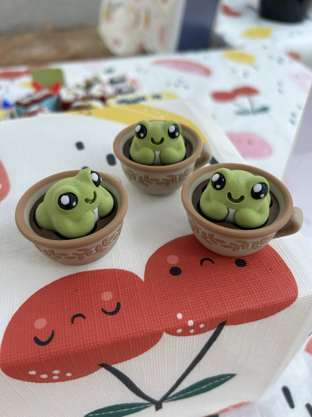 Tea Cup Frog Clickers